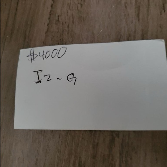 1.50 cttw 14k white gold NATURAL diamond round brilliant solitaire earrings - Picture 5 of 5